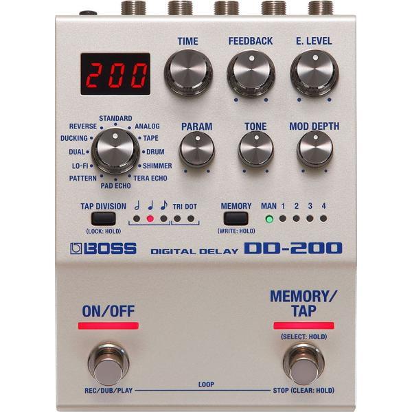 BOSS（ボス） デジタルディレイ DD-200 エフェクター : 音響機材と楽器