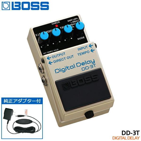 【専用】BOSS デジタルディレイ DD-3T ACアダプター付き BOSS（楽器、器材） BOSS デジタルディレイ DD-3T 純正AC