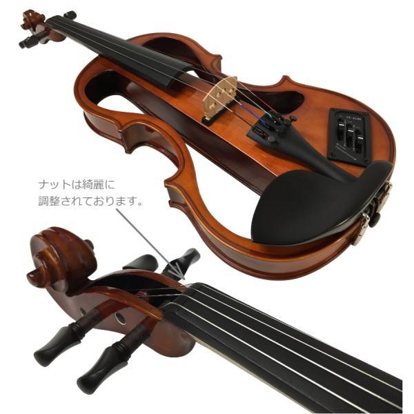 Carlo giordanoエレキバイオリン ブラウン Carlo giordanoエレキバイオリン ブラウン Amazon.co.jp