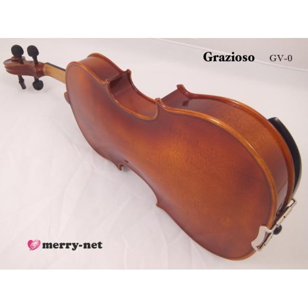 Grazioso GV-0 1/2 バイオリン 7点セット「初心者でレッスンに通 Grazioso GV-0 1/2 バイオリン 7点セット「初心者でレッスンに通