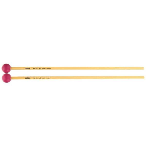 マレット№71-1　ヤマハマレット4010 / 4本（2組） YAMAHA（ヤマハ） マレット ゴム球 ME-104 2本1セット エデュケー