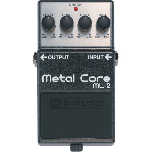 BOSS ML-2 l Core エフェクター ACアダプター付 BOSS（ボス） メタルコア ML-2 ACアダプター付き エフェクター : 音響