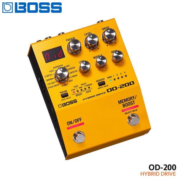 BOSS ハイブリッドドライブ OD-200 ボス エフェクター : od-200 : 音響 