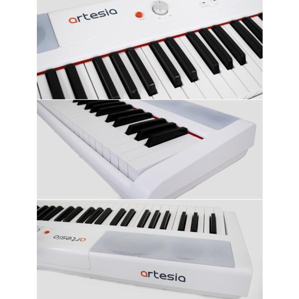 電子ピアノ Artesia 88鍵 PERFORMER | ホワイト 軽量スリム設計 