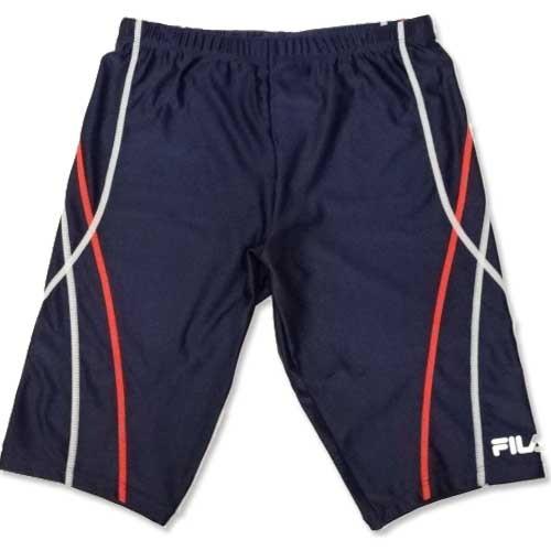 水着 フィットネス メンズ メール便送料無料 ブランド水着 Fila Lサイズ 男性用 スイムパンツ サイドライン ロゴ ネイビー L寸 1 ライフショップmerry 通販 Yahoo ショッピング