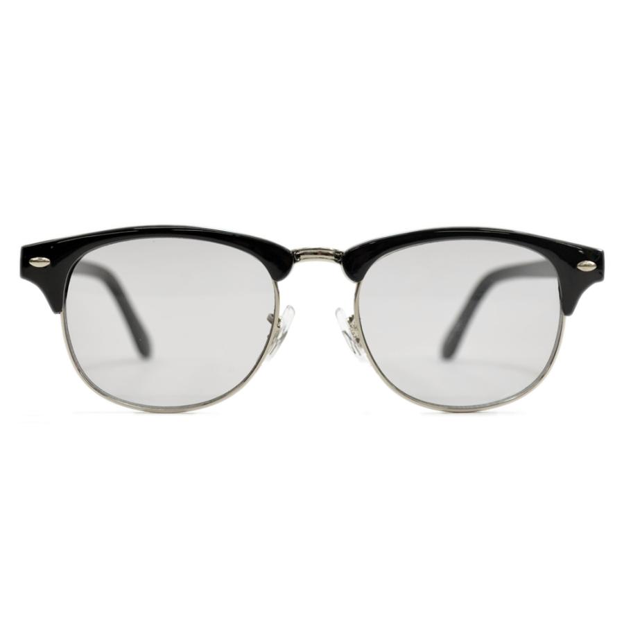 サングラス メンズ レディース UVカット  伊達メガネ サーモント ブロウ クラブマスター 色付き 薄い色 カラーレンズ | MERRY PLEASURE | 11