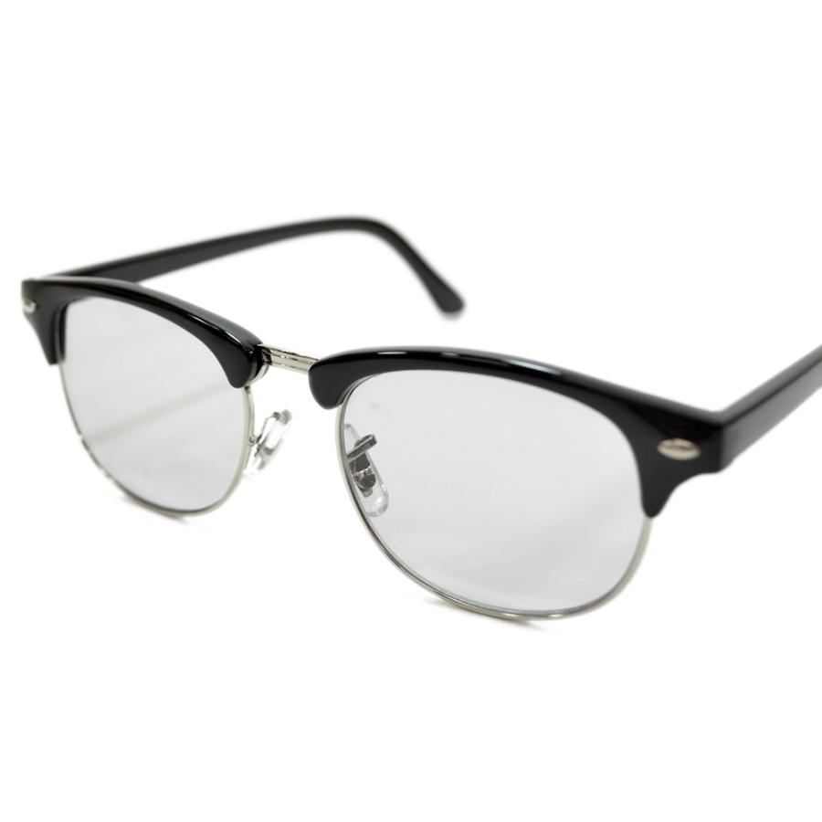 サングラス メンズ レディース UVカット  伊達メガネ サーモント ブロウ クラブマスター 色付き 薄い色 カラーレンズ | MERRY PLEASURE | 13