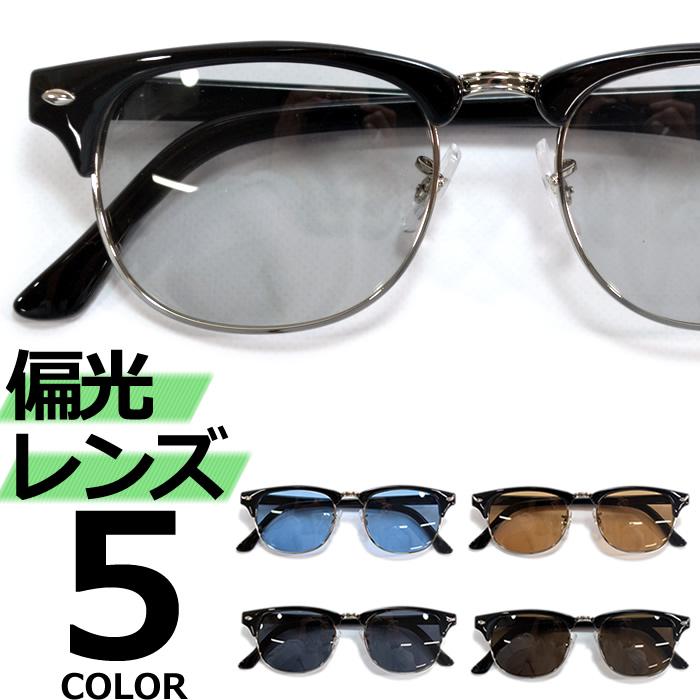 black Flys FLY SKILL ①サーモント ハーフリムメガネ eyewear