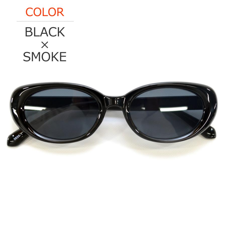 サングラス 伊達メガネ メンズ レディース UVカット オーバル ブラック ブラウン オレンジ スモーク 全3色 | MERRY PLEASURE | 08