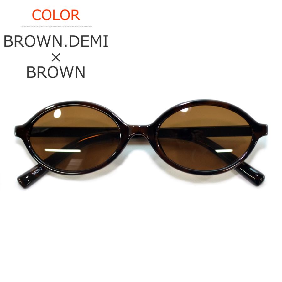 サングラス 伊達メガネ メンズ レディース UVカット オーバル ライトカラーレンズ 薄い色  クリアーフレーム クリアー 透明レンズ 全4色 | MERRY PLEASURE | 10