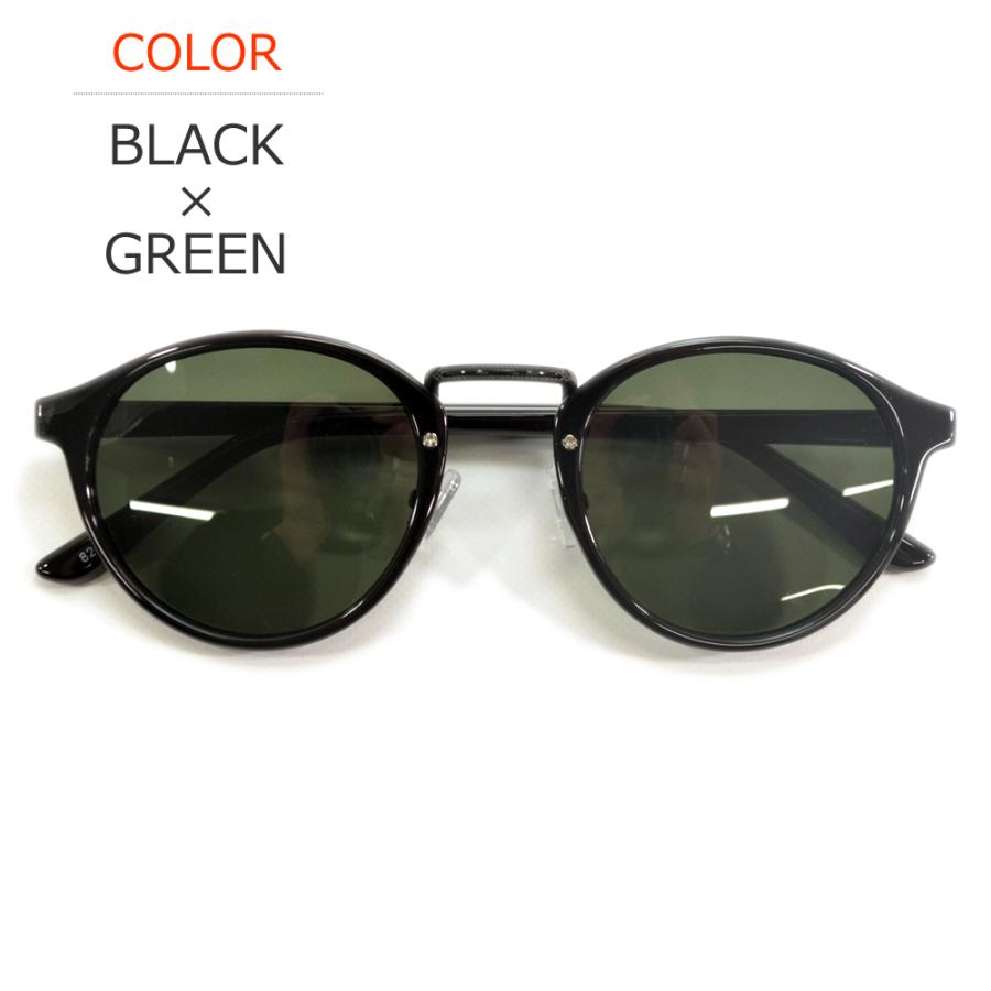 サングラス 偏光 メンズ レディース UVカット 伊達メガネ 超軽量 重さ17g ボストン ラウンド 丸メガネ カラーレンズ | MERRY PLEASURE | 03