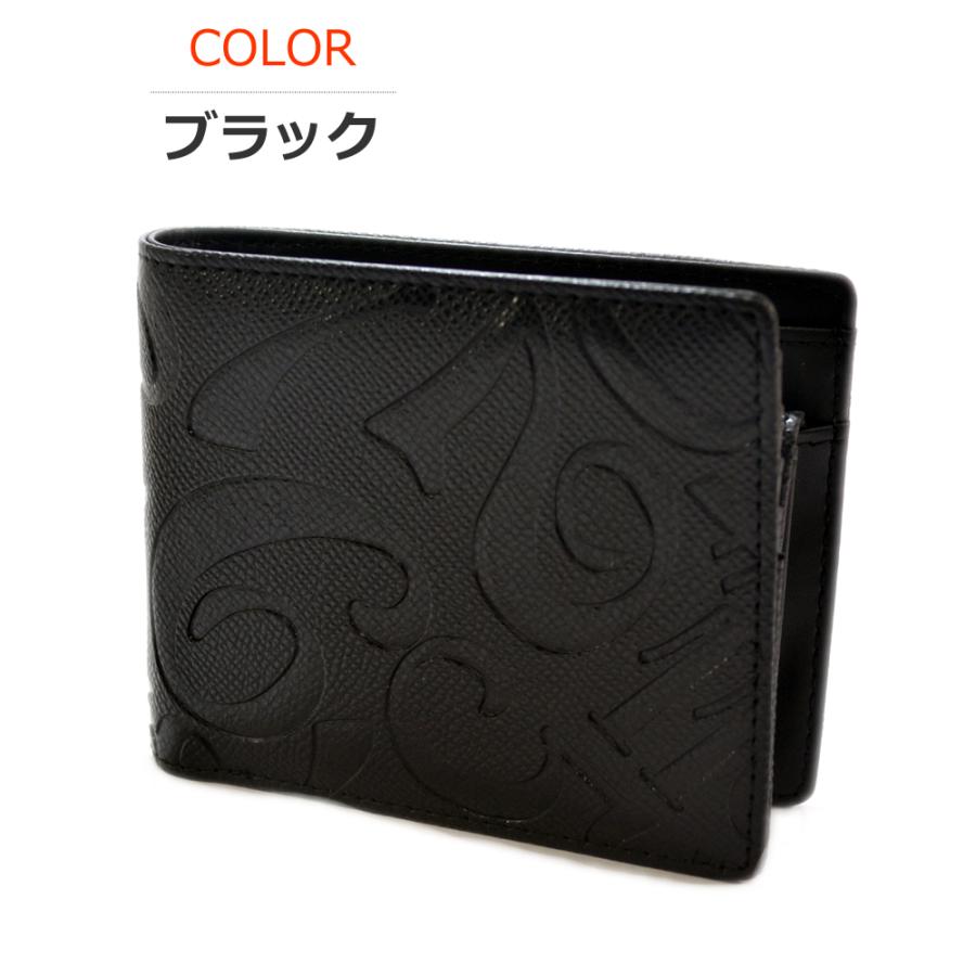 【全2色】 フランク三浦 二つ折り財布 モノグラムデザイン メンズ レディース 男女兼用 |  | 02