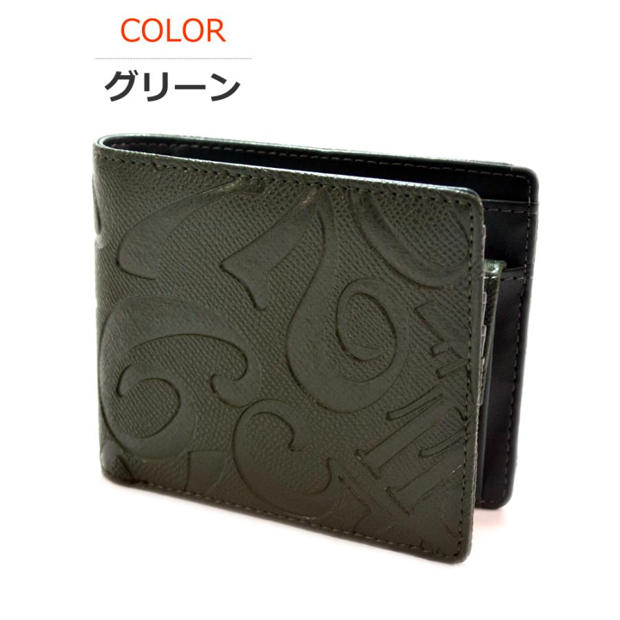 【全2色】 フランク三浦 二つ折り財布 モノグラムデザイン メンズ レディース 男女兼用 |  | 04
