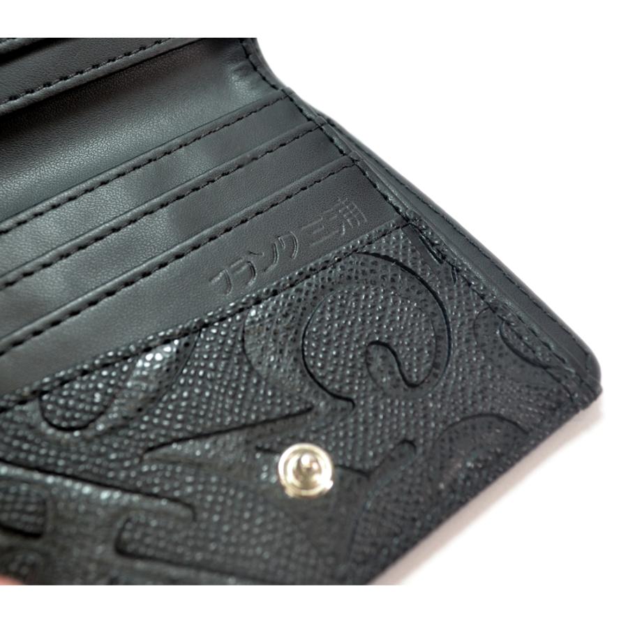 全2色】 フランク三浦 二つ折り財布 ラウンドジップ モノグラム  