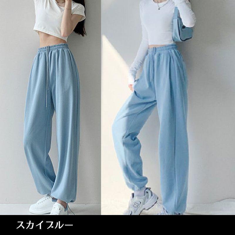 ロングパンツ ドロストパンツ レディース ボトムス イージー ロングパンツ ドロストパンツ レディース ボトムス イージー