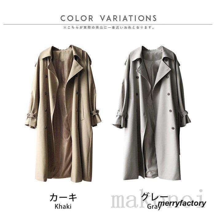 トレンチコート スプリングコート レディース 春 ロングコート トレンチコート スプリングコート レディース 春 ロングコート