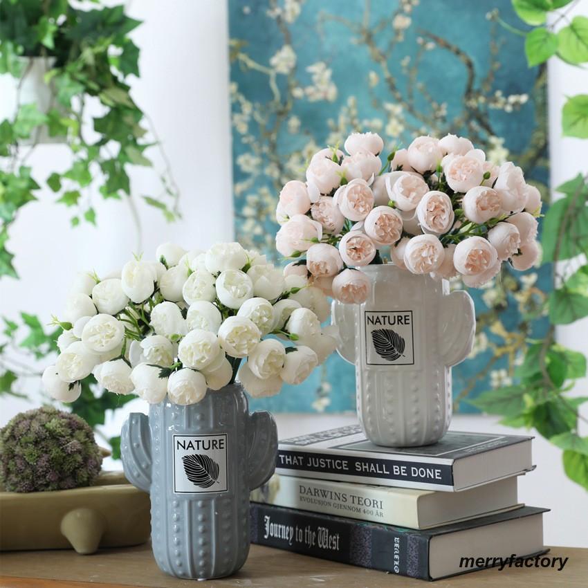 造花 花束 飾り 偽 バラ インテリア 雑貨 オシャレ 可愛い キュート 