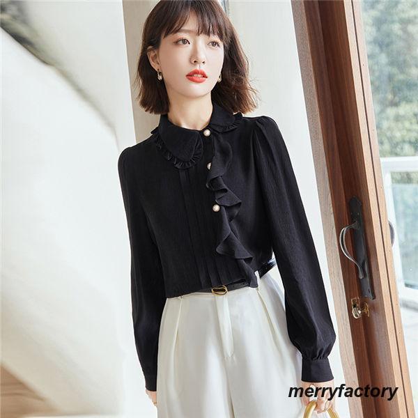 ブラウス レディース ブラウス 長袖 シャツブラウス 女性 ブラウス 上品 ブラウス きれいめ 通勤 OL ビジネス ゆったり 母の日 ギフト  春夏 新作 楽天市場】ブラウス レディース 長袖ブラウス 春夏 オフィス