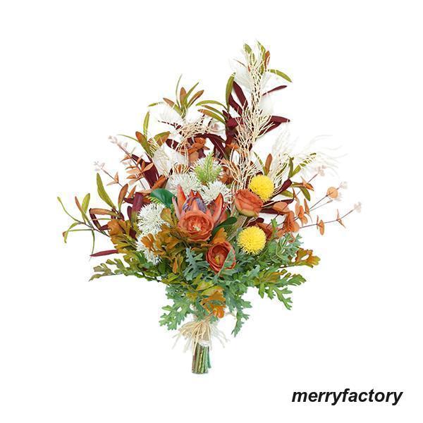 ◆ウエディングブーケ 結婚式 ローズ 造花 ウェディング用 アレンジメント 花嫁 披露宴 安い 手作り キット ブライダルブーケ ジュエリー 