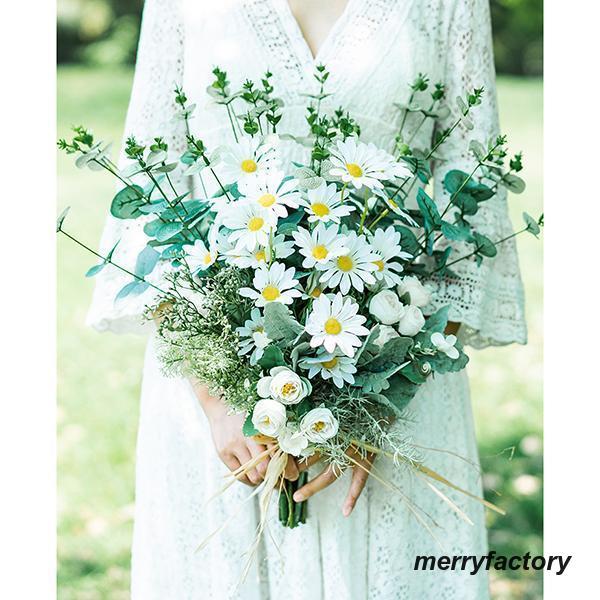 ◆ウエディングブーケ 結婚式 ローズ 造花 ウェディング用 アレンジメント 花嫁 披露宴 安い 手作り キット ブライダルブーケ ジュエリー 