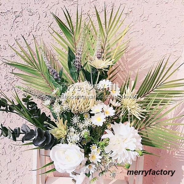 ◆ウエディングブーケ 結婚式 ローズ 造花 ウェディング用 アレンジメント 花嫁 披露宴 安い 手作り キット ブライダルブーケ ジュエリー 