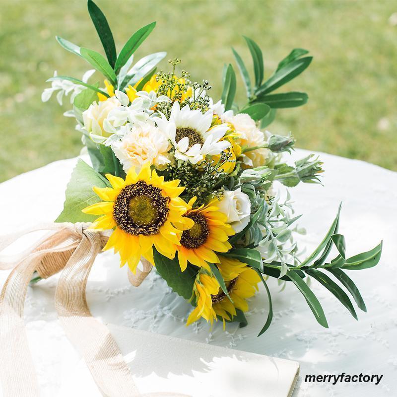 ◆ウエディングブーケ 結婚式 ローズ 造花 ウェディング用 アレンジメント 花嫁 披露宴 安い 手作り キット ブライダルブーケ ジュエリー 