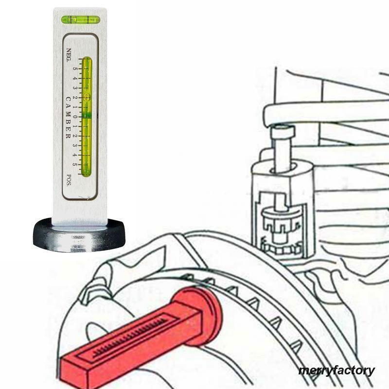 キャンバーゲージ 角度測定 アライメント調整 マグネット式 磁気 ユニバーサルゲージツール 水平器 汎用 測定器具 ダブル気泡管 自動車 車用品 メンテナンス｜merryfactory｜03