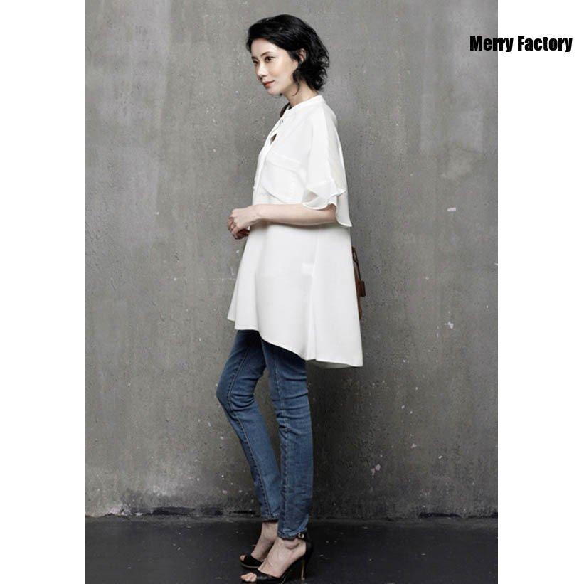 チュニックブラウス レディース シャツ ロング シフォンブラウス チュニックブラウス レディース シャツ ロング シフォンブラウス