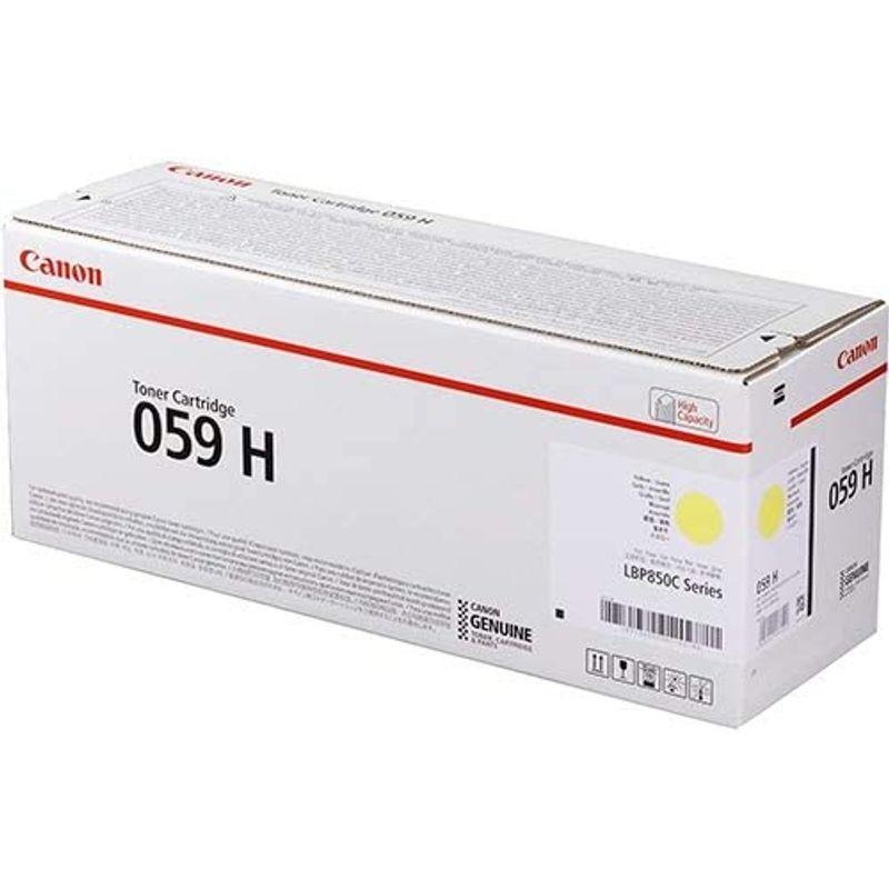 オフィス用品　純正品CANON　トナーカートリッジ059H　4色セット　BK　C　CRG-059H　M　Y