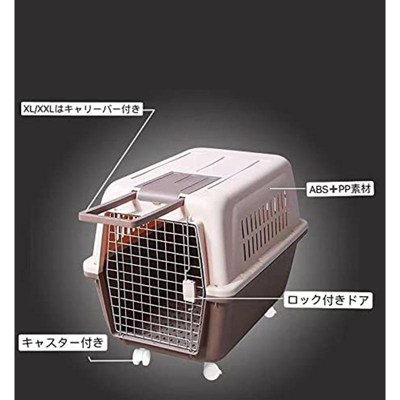 ペット用品 N&S ペット猫犬スーツケース航空輸送ボックス、旅行犬小屋ポータブル猫ケージペット用品 キャットドッグカーボックス 航空輸送委託販売用スーツ ペット猫犬スーツケース航空輸送ボックス 旅行犬小屋ポータブル猫ケージペット用品 キャットドッグカーボックス 航空輸送委託販売用スーツ