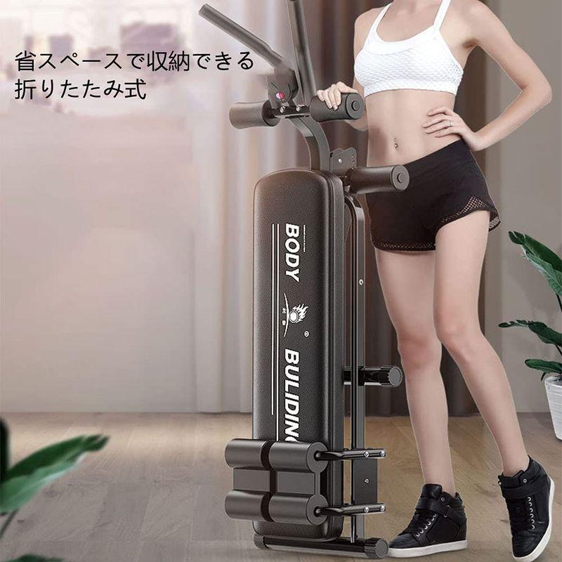 2026年 Kamelun 筋トレ ベンチ トレーニングベンチ 折り畳み フラットベンチ 3WAY可変式 腹筋台 角度調節簡単 腹筋マシン 収納便利 腰 【E2272963871】(12461円)