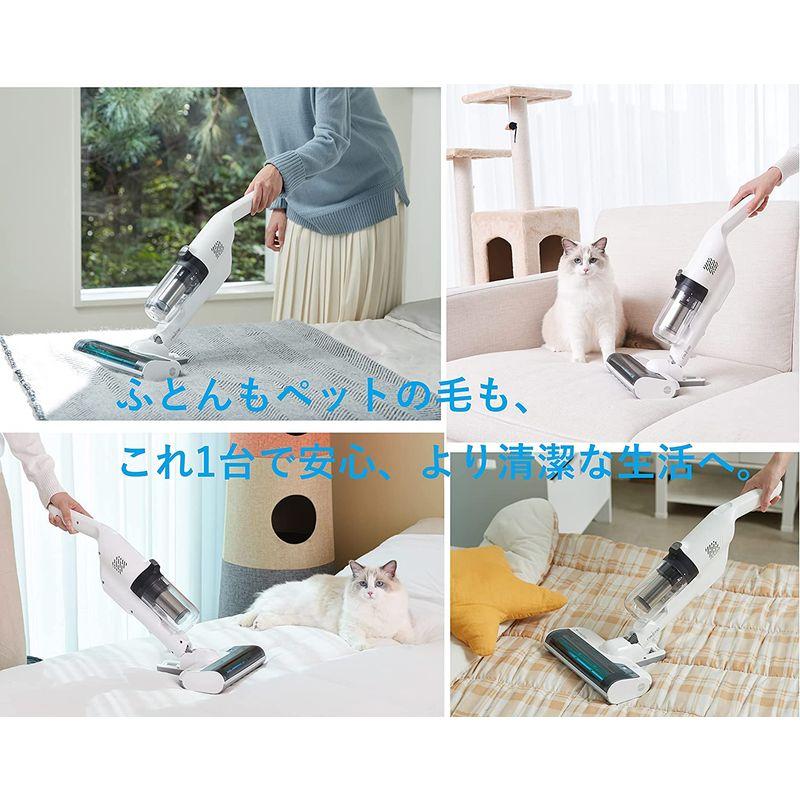 専門店レイコップ コードレス UV除菌 布団クリーナーRS4-100JPWH、1.4