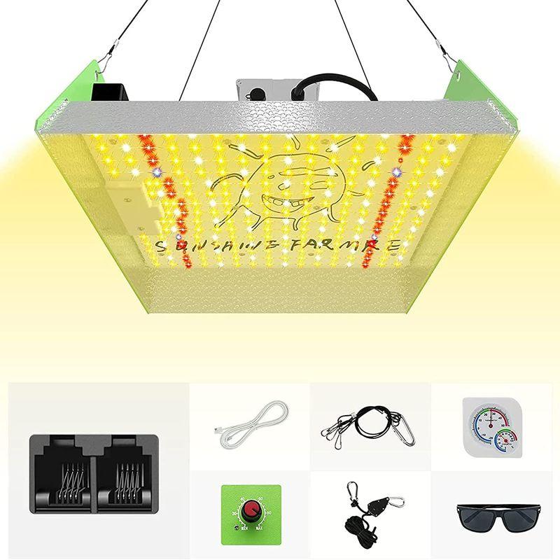 LEDライト Sulythw LED植物育成ライト 768LEDs 相当 太陽光 カバー122cm×122cm フルスペクトル 3000W 植物用led - 4