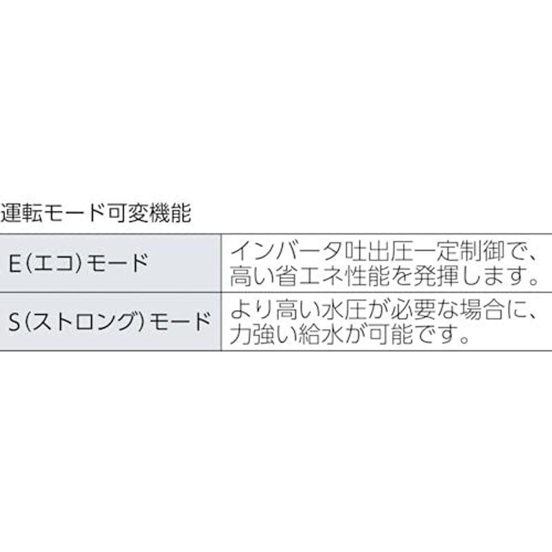 インバータ式井戸ポンプ　川本　家庭用インバータ式井戸ポンプ(ソフトカワエース)　NF3-400S　井戸ポンプ