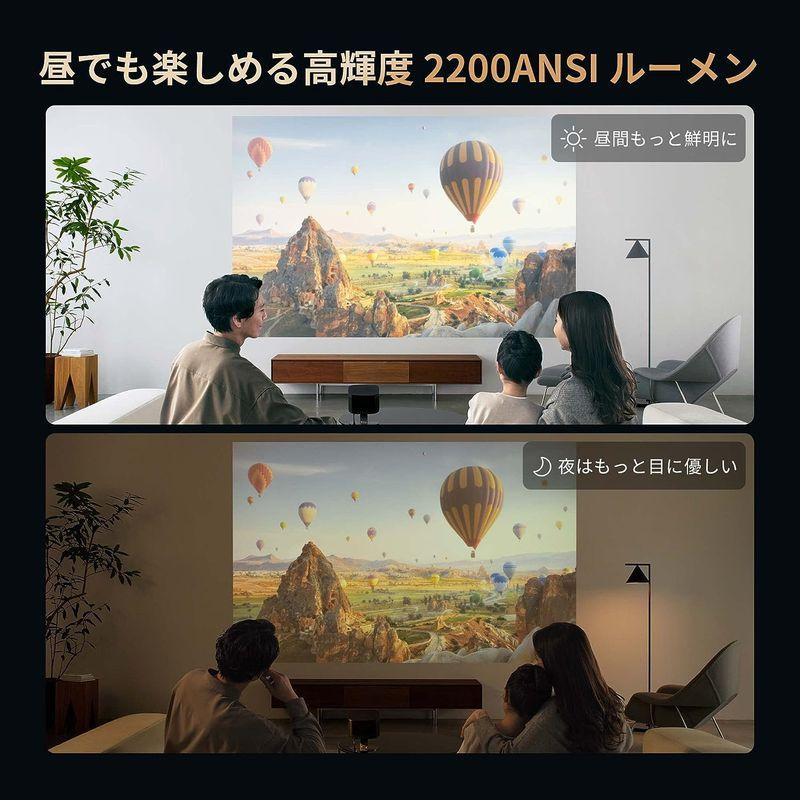 ホームプロジェクター　XGIMI　HORIZON　TV　ルーメン　4K　リアル4K　2200ANSI　Android　Pro　高輝度　UHD