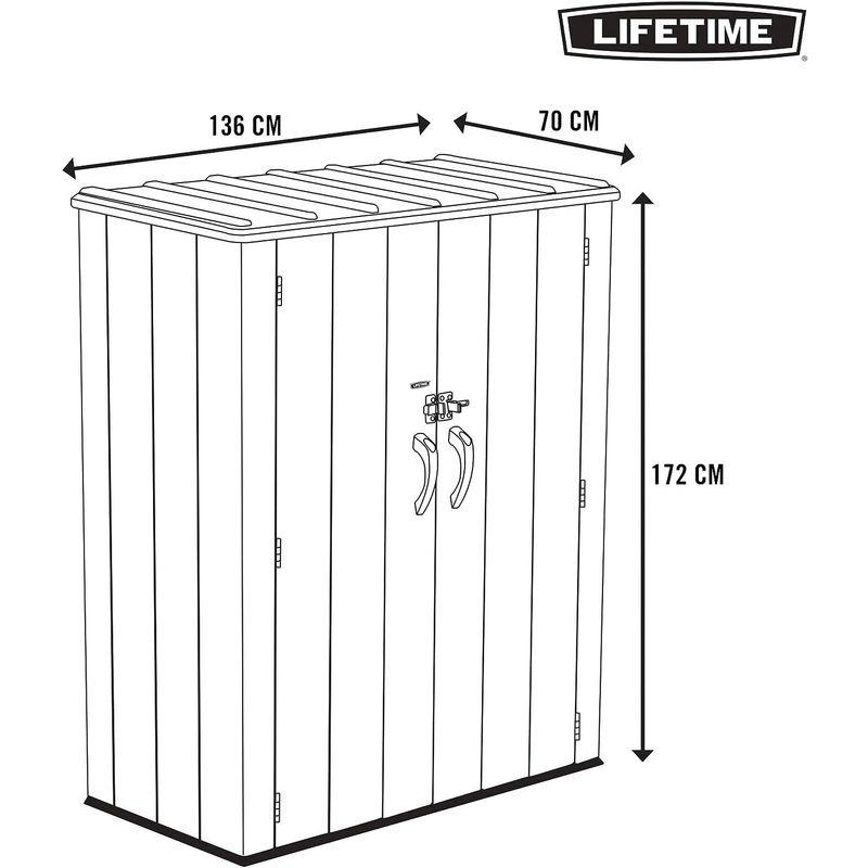 屋外収納　LIFETIME　VERTICAL　ライフタイム　収納ボックス　SHED　I　CASITA　Stor　REMISE　STORAGE