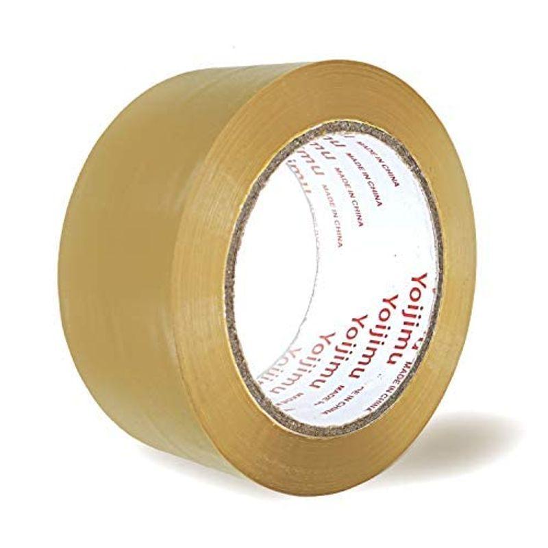 テープ　OPPテープ　クラフト色　カッター　厚さ50μm×幅48mm×長さ100m　85巻セット　(T)