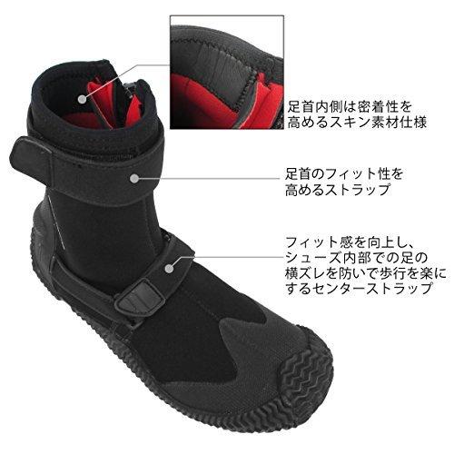 タカミヤ(TAKAMIYA) REALMETHOD ラバーソールサーフブーツ ブラック M(25.0cm)｜merrygate｜05