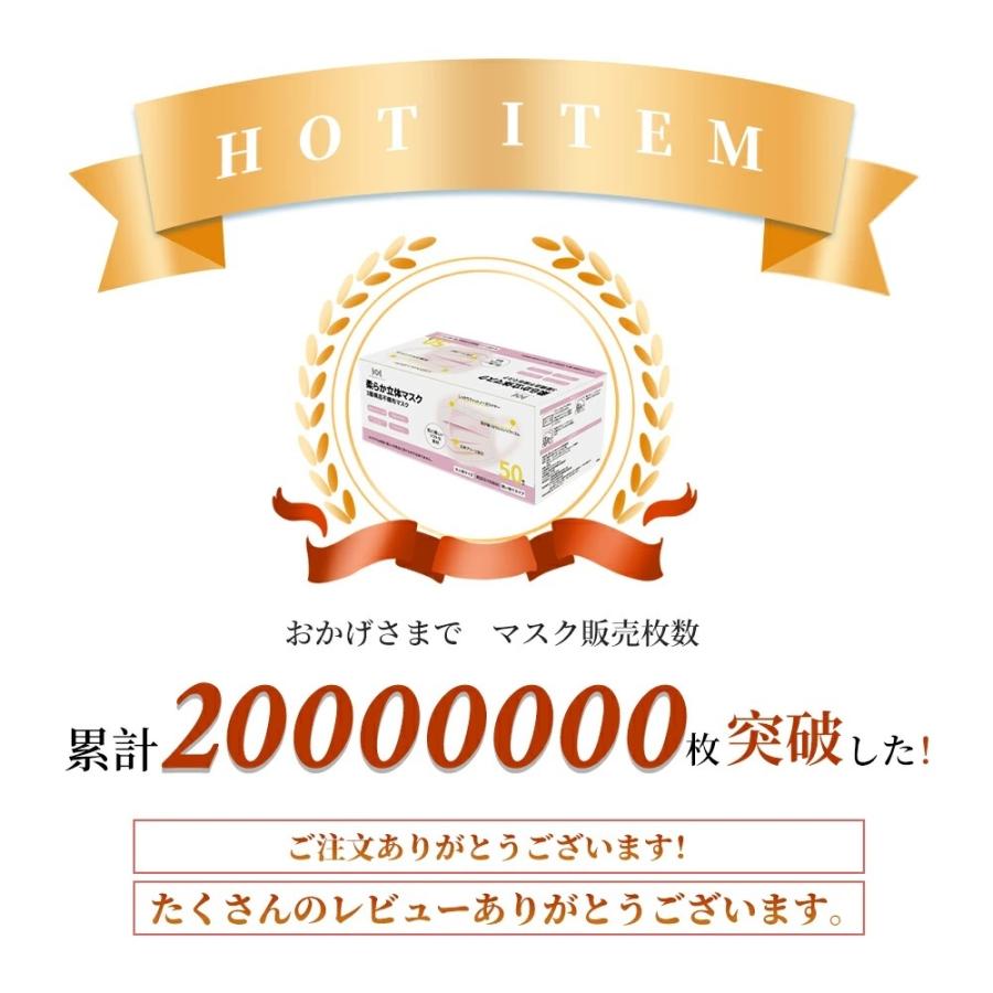 MERRYLIFE マスク1000枚 白 大人用 普通サイズ 三層構造 不織布マスク