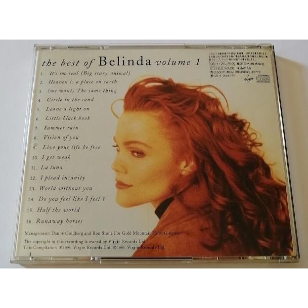 ベリンダカーライル BELINDA CARLISLE ザ ベスト オブ ベリンダ VOL.1