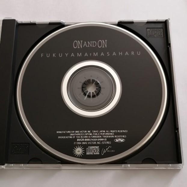 福山雅治 MASAHARU FUKUYAMA オン アンド ON AND BVCR-666 中古
