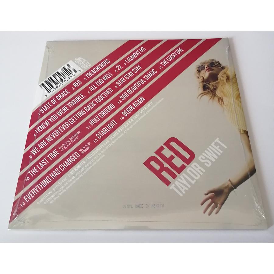 Taylor Swift テイラースウィフト RED レッド 洋楽 輸入盤 レコード盤