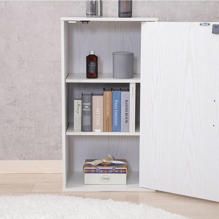 家具　棚　収納ボックス　収納棚　組み立て式　本棚　新品 鍵付き収納ボックス 送料無料 2color 鍵付き 収納 ラック チェスト 棚