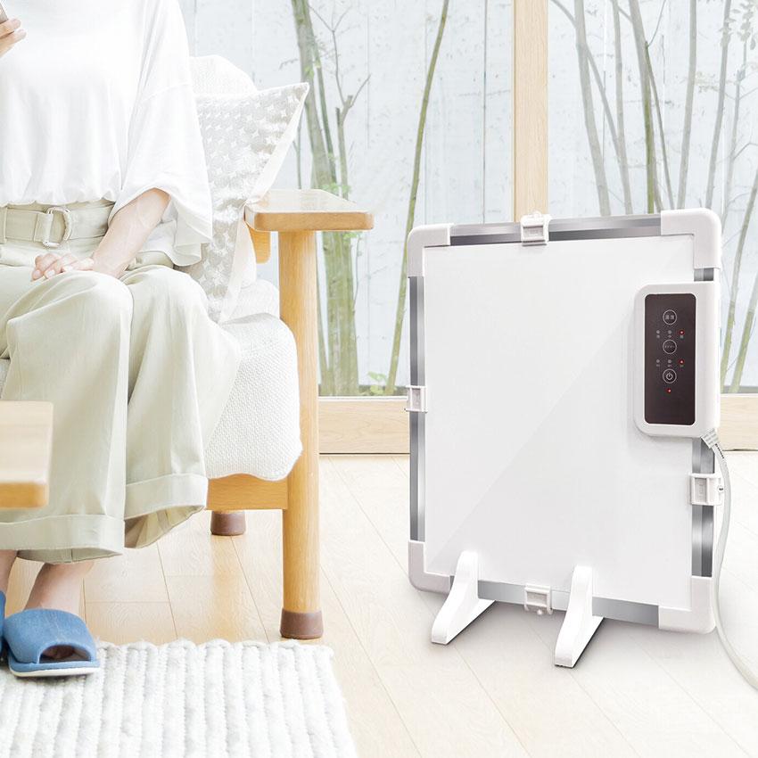 【くうや】パネルヒーター 白 ROOMMATE 2STYLEパネルヒーター RM-224H 送料無料 2WAY パネルヒーター