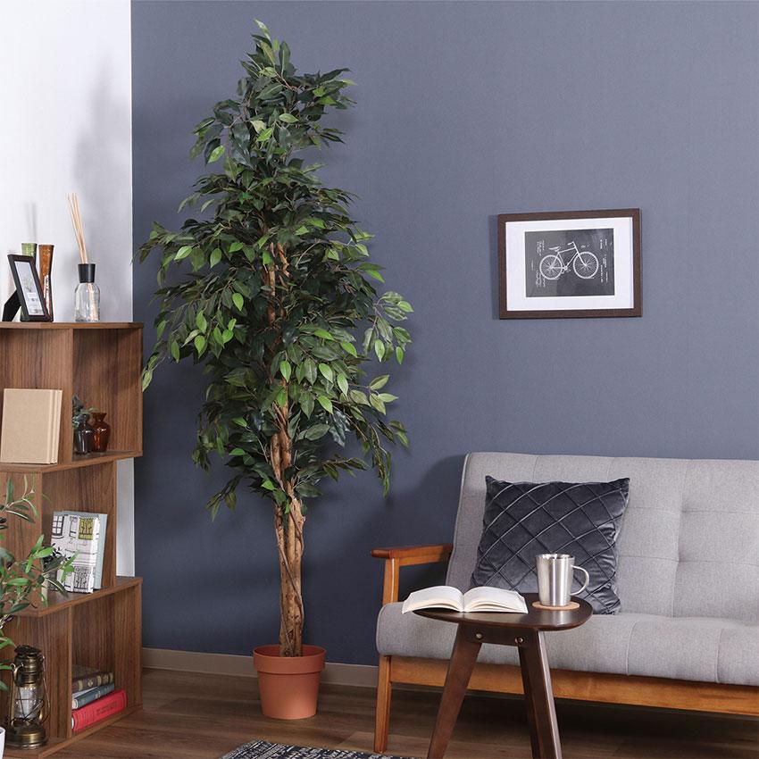 観葉植物 フィカス 送料無料 全2種 フェイクグリーン 7号鉢対応 幅90cm