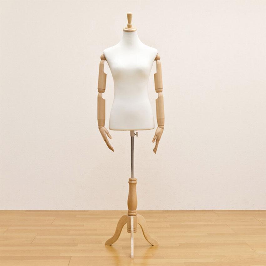 Torso アーム付トルソー CN-07 送料無料 手芸 洋裁 軽量