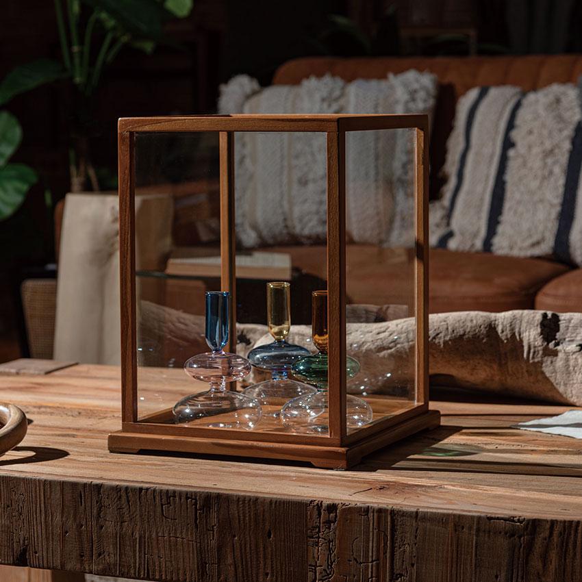 クラシックショーケース GUY-827 ショーケース 置き物 オブジェ ガラス