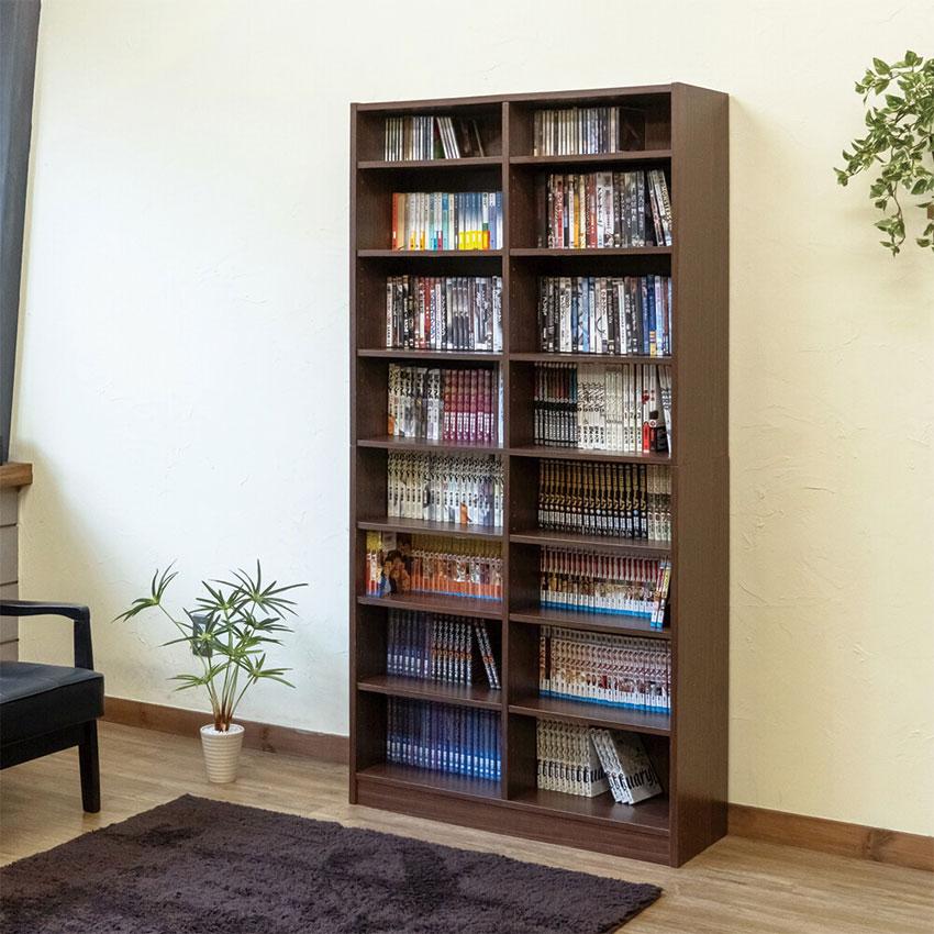 ☆定価27864円☆本棚・多目的ラック　180×88　DBR/NA/WH ☆定価27864円☆本棚・多目的ラック180×88DBR/NA/WH