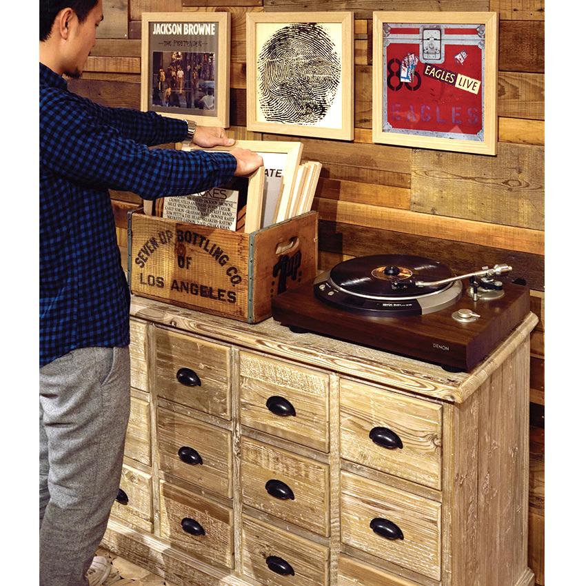 RECORAD FRAME レコードフレーム LFS-590 天然木 LPレコード用 額縁