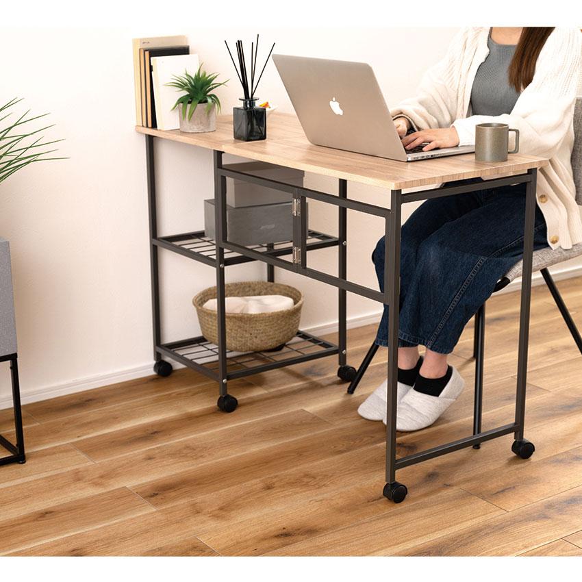 バタフライデスク MIP-60 送料無料 オープンラック 机 ワークデスク